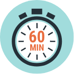 60 minute timer icon