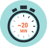 20 minute timer icon
